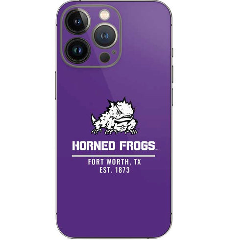 Texas Christian University Horned Frogs Fort Worth iPhone 14 Pro Skin